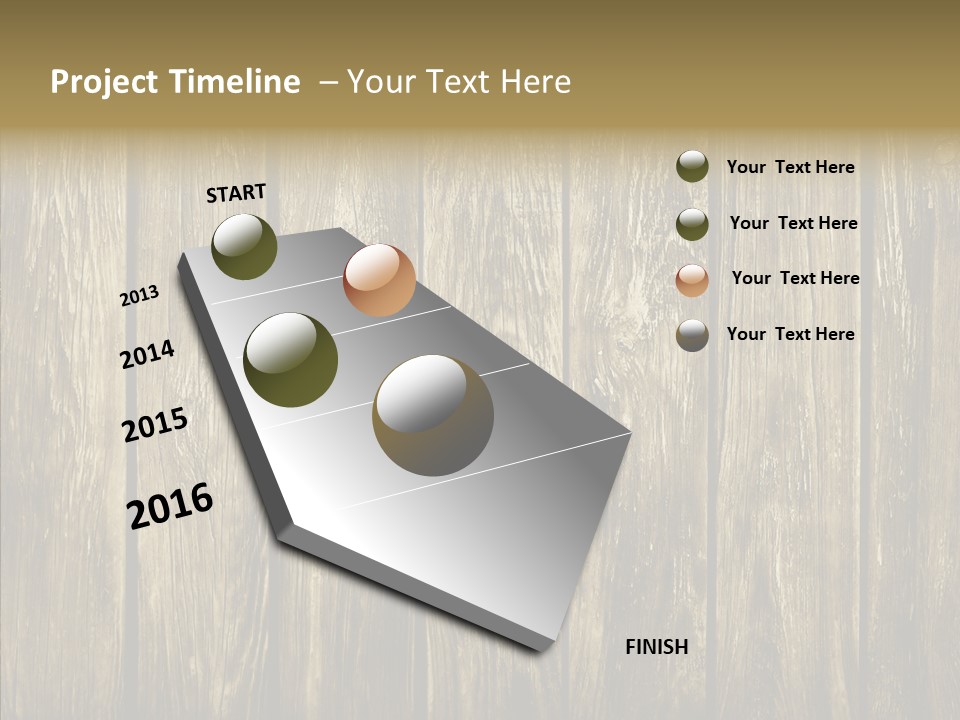 Dark Rundown Design PowerPoint Template