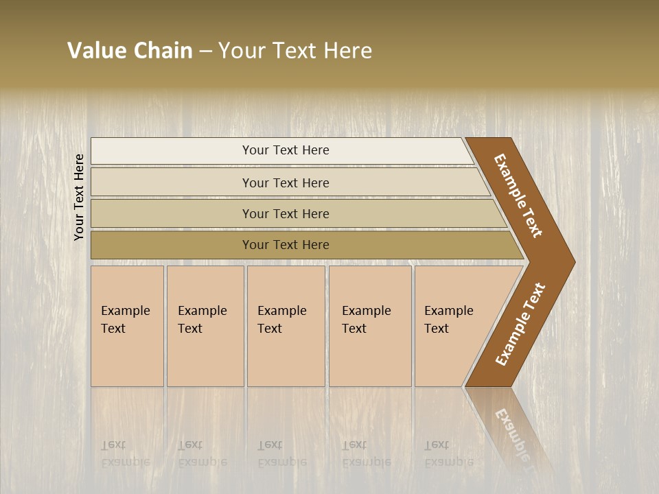 Dark Rundown Design PowerPoint Template
