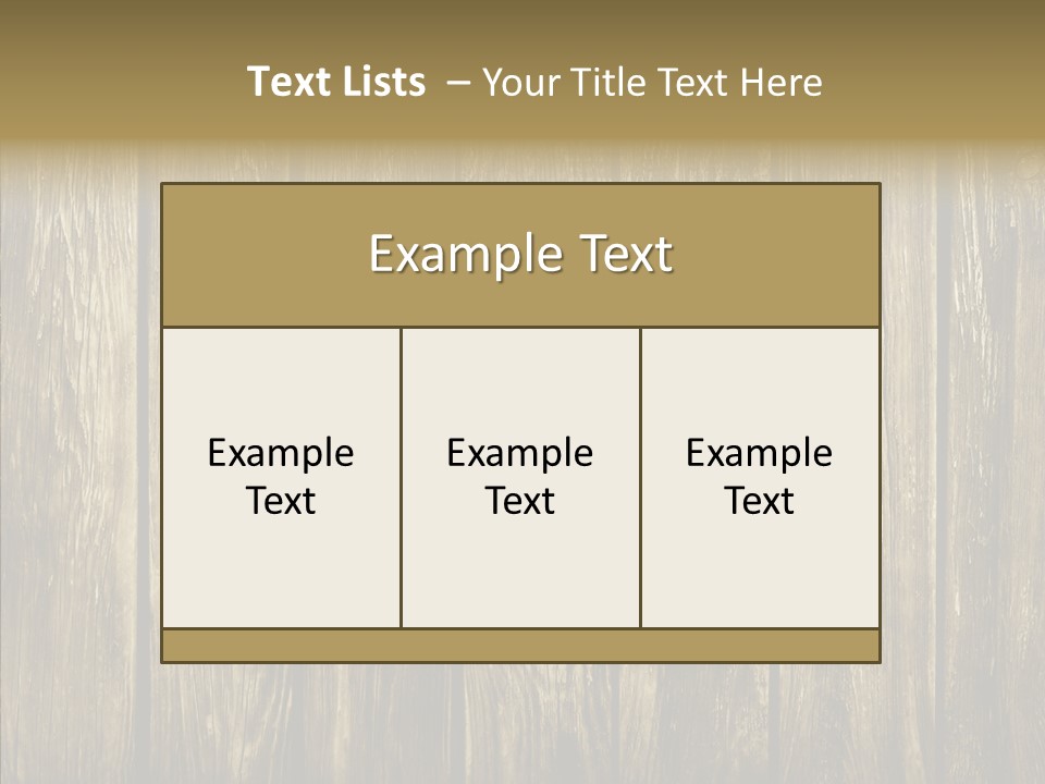 Dark Rundown Design PowerPoint Template