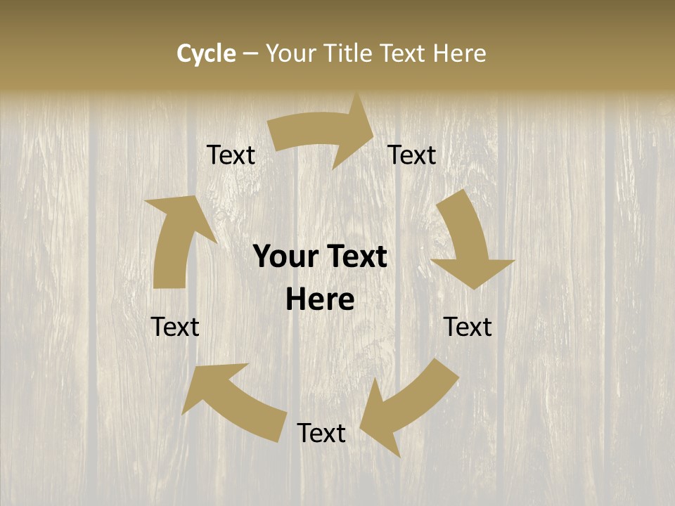 Dark Rundown Design PowerPoint Template