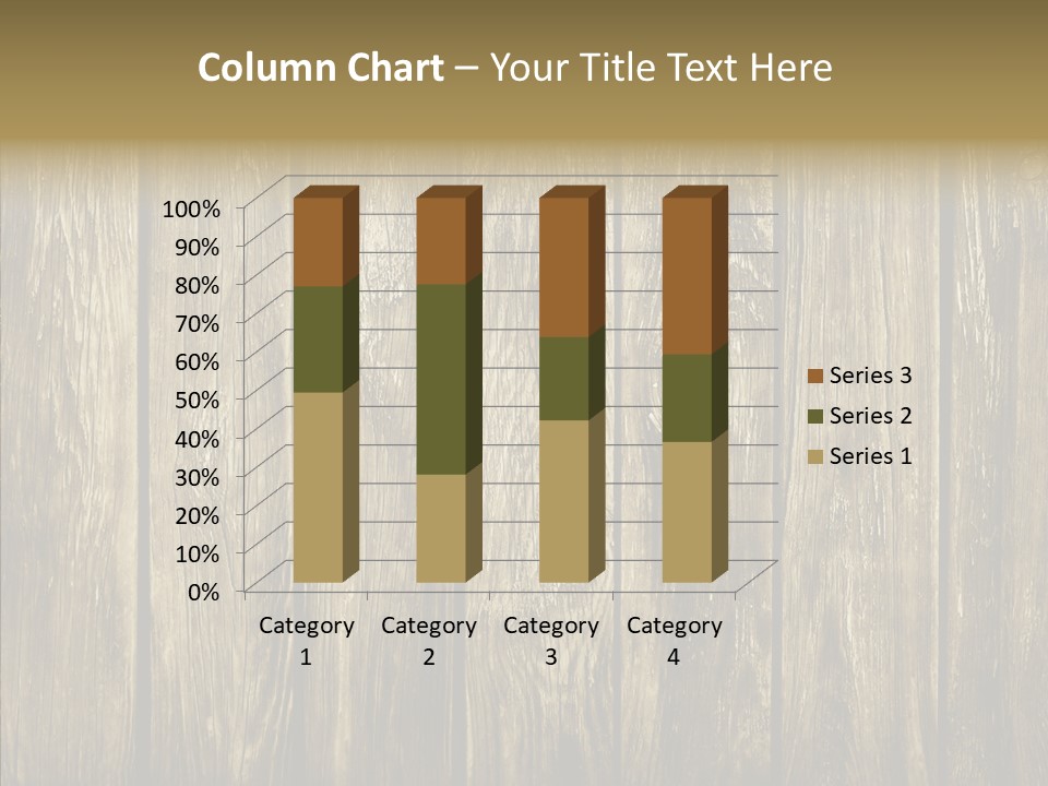 Dark Rundown Design PowerPoint Template