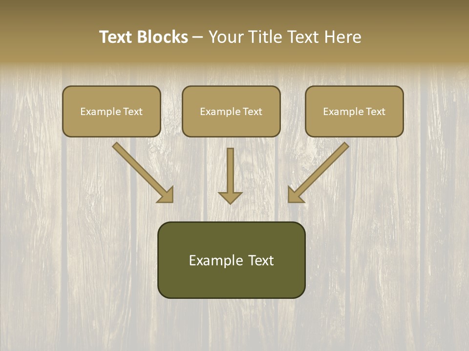 Dark Rundown Design PowerPoint Template