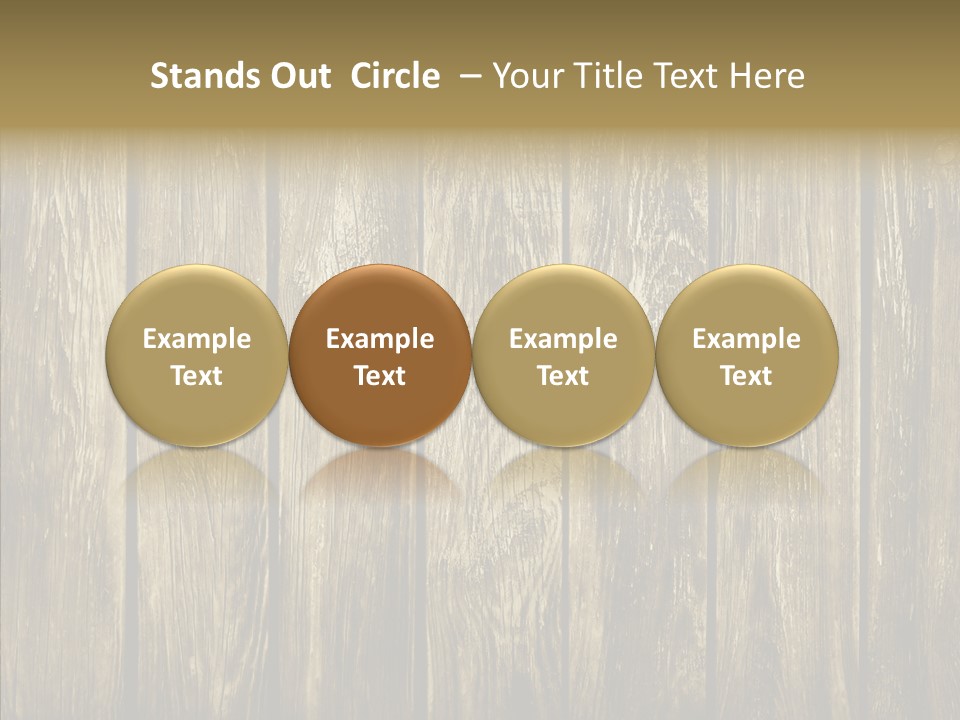 Dark Rundown Design PowerPoint Template