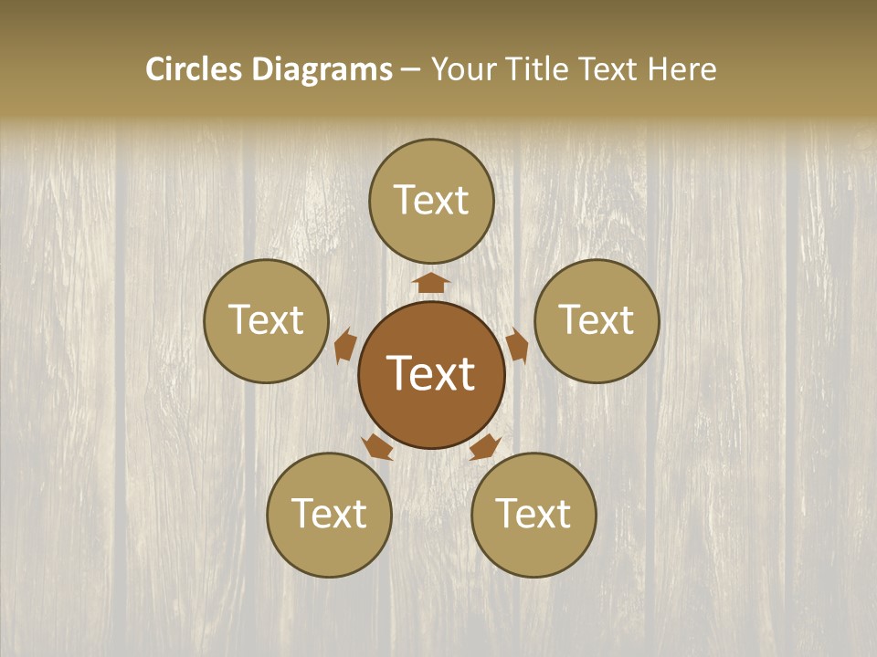 Dark Rundown Design PowerPoint Template