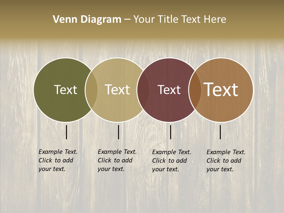 Dark Rundown Design PowerPoint Template