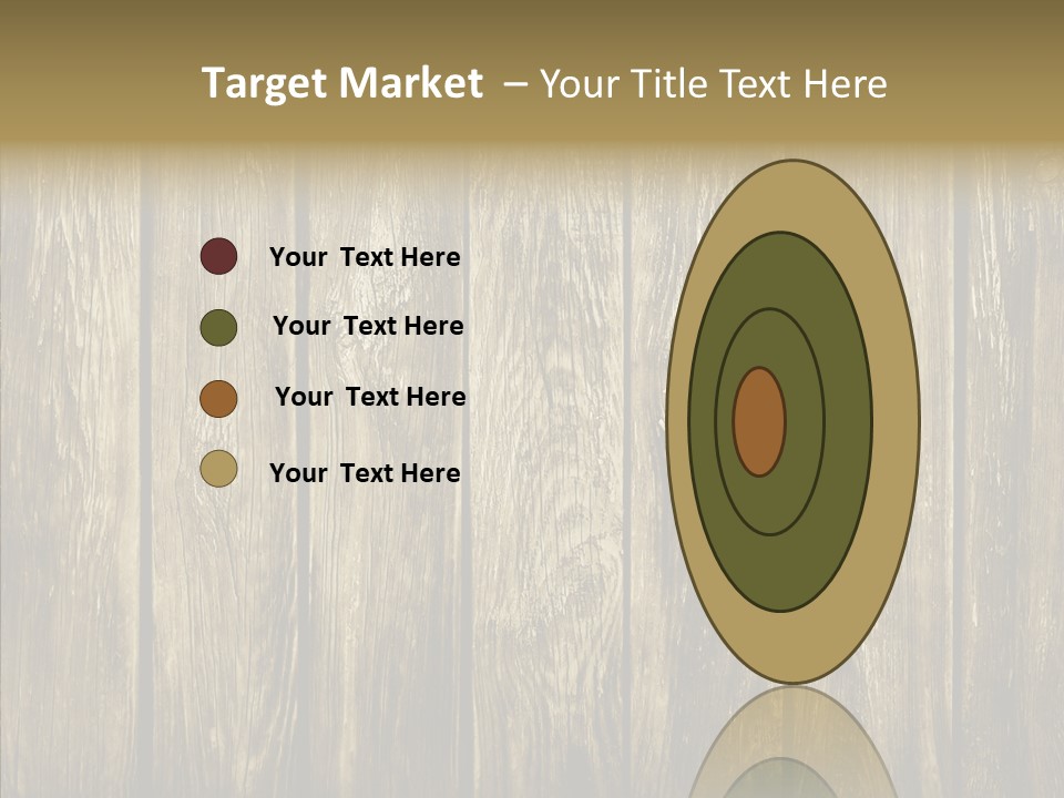 Dark Rundown Design PowerPoint Template