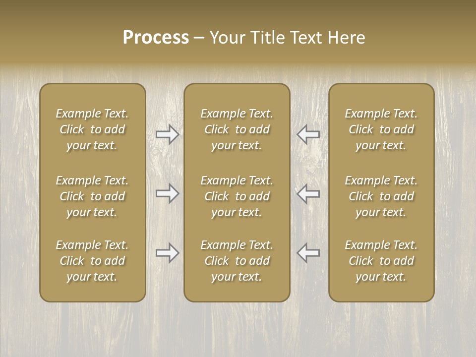 Dark Rundown Design PowerPoint Template
