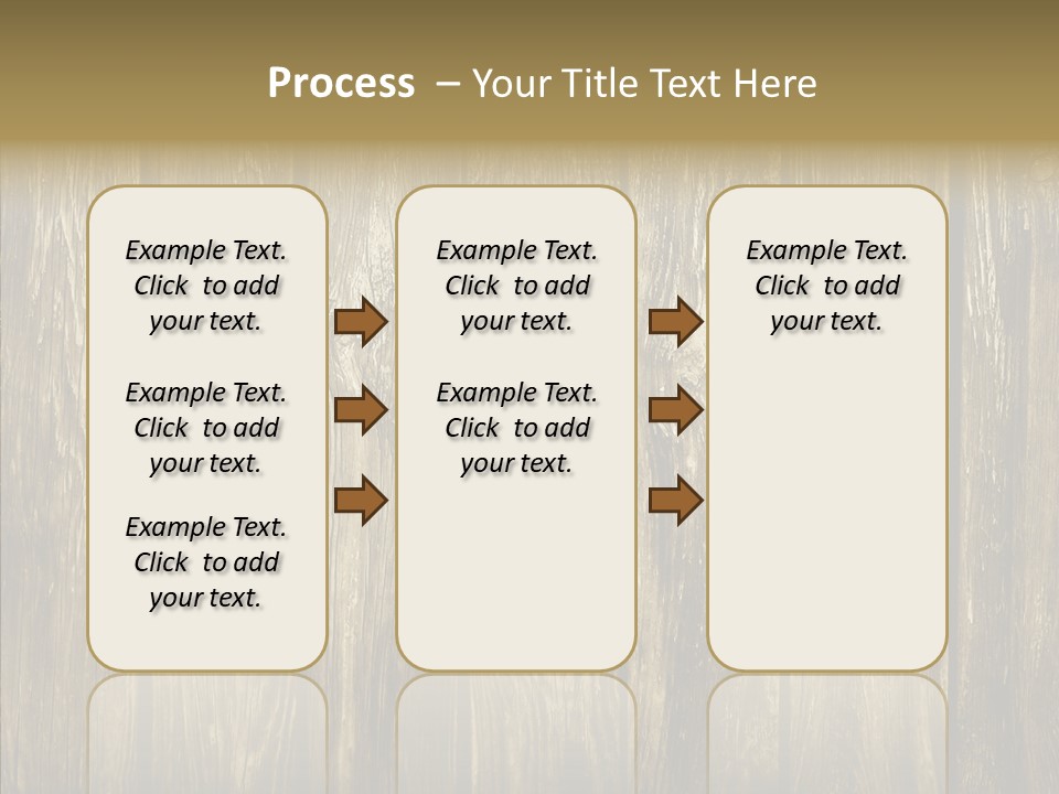 Dark Rundown Design PowerPoint Template
