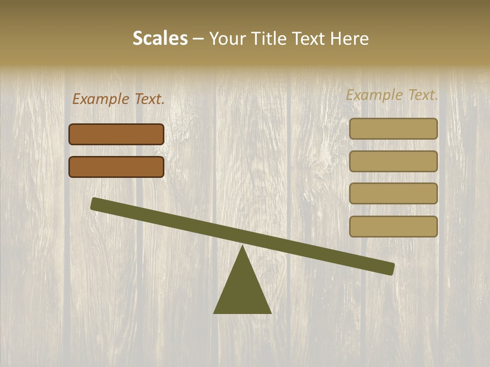 Dark Rundown Design PowerPoint Template