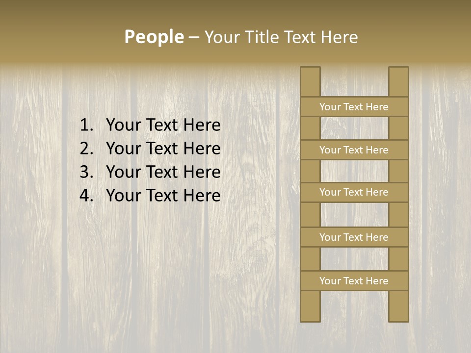 Dark Rundown Design PowerPoint Template