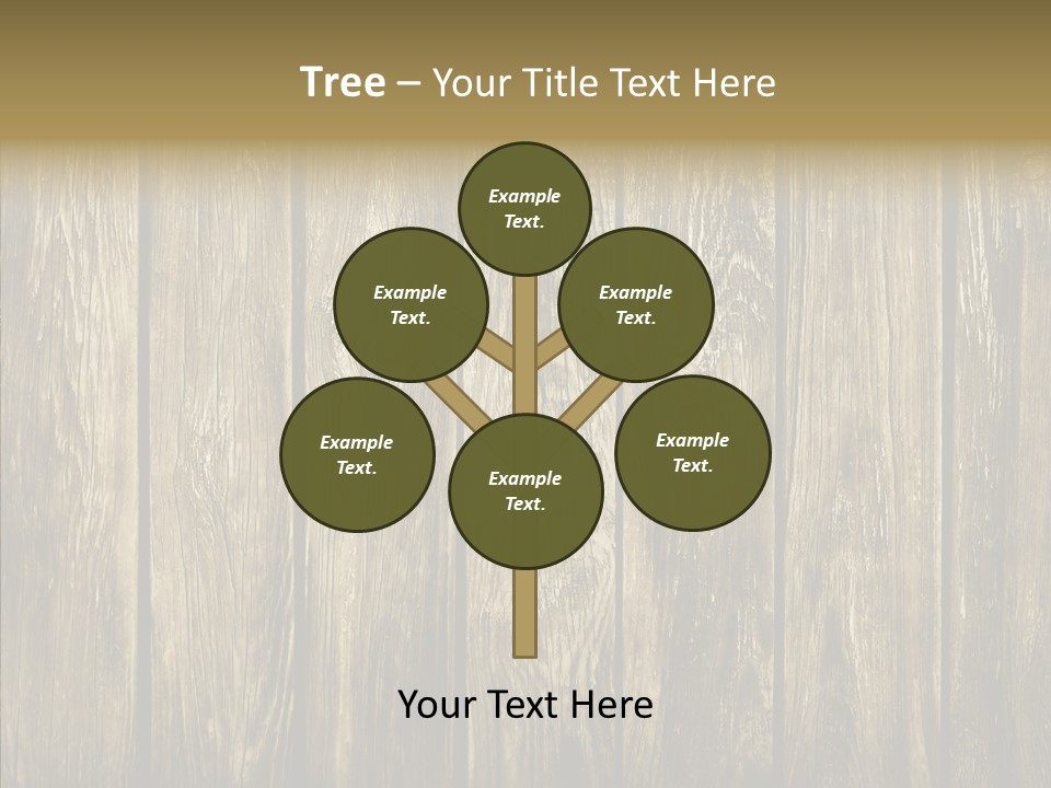 Dark Rundown Design PowerPoint Template