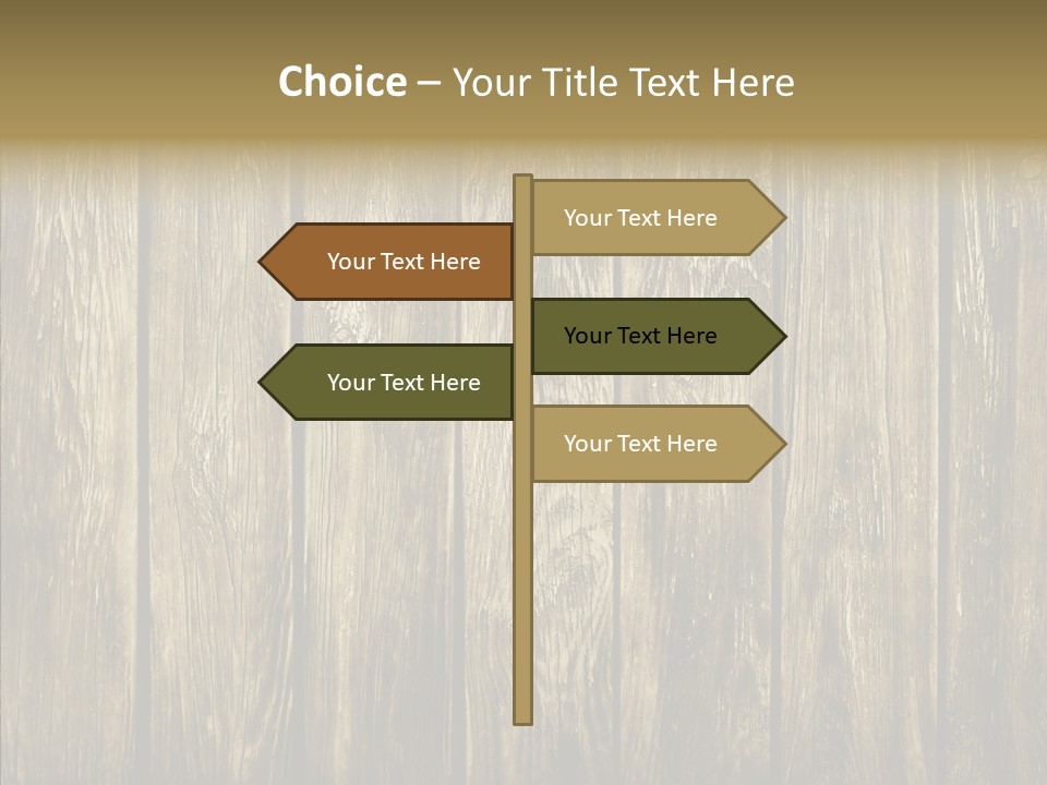 Dark Rundown Design PowerPoint Template