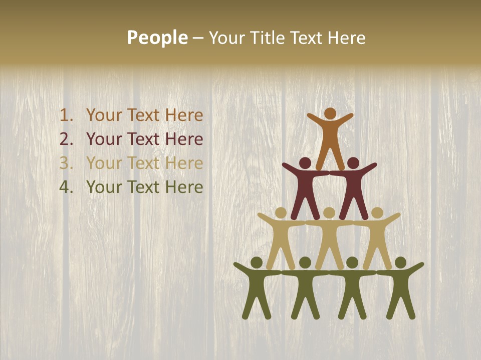 Dark Rundown Design PowerPoint Template