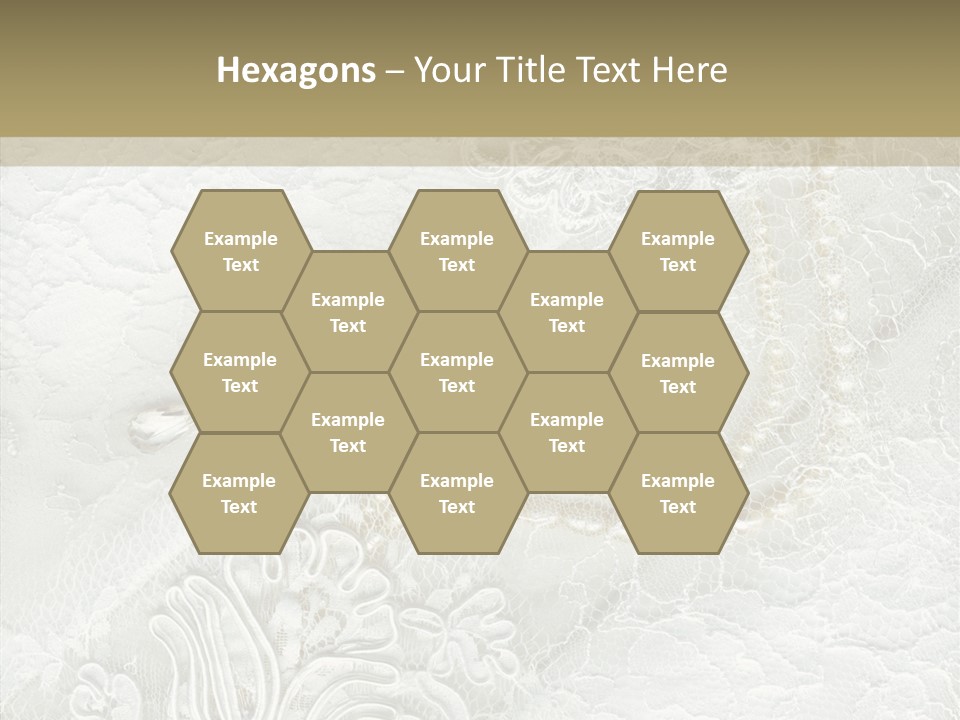 Abstract Cloth Caucasian PowerPoint Template