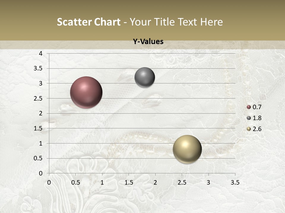 Abstract Cloth Caucasian PowerPoint Template