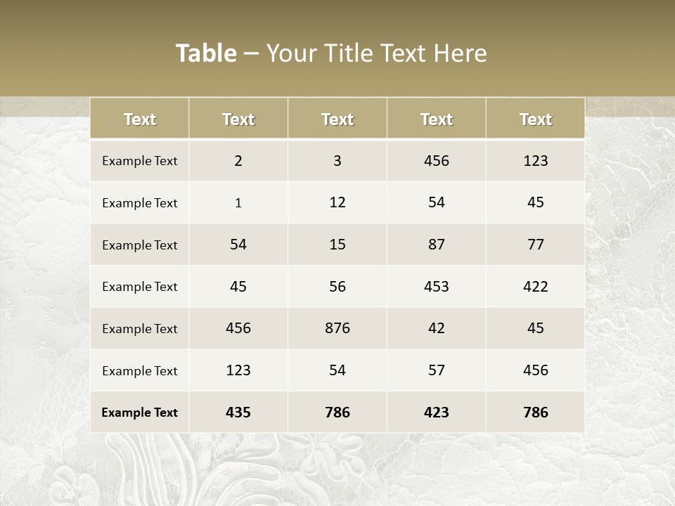 Abstract Cloth Caucasian PowerPoint Template