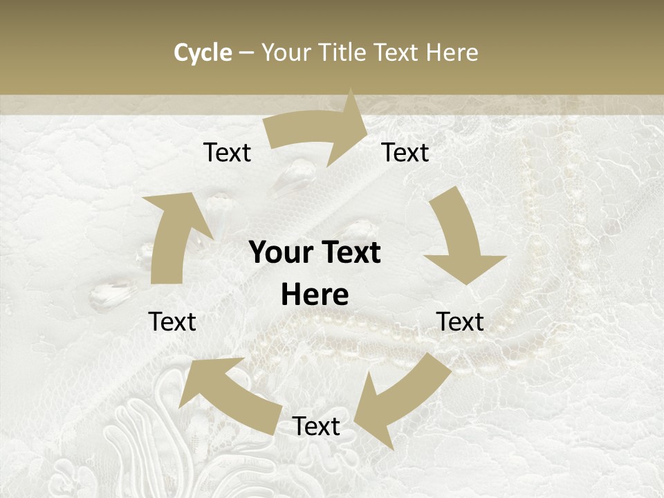 Abstract Cloth Caucasian PowerPoint Template