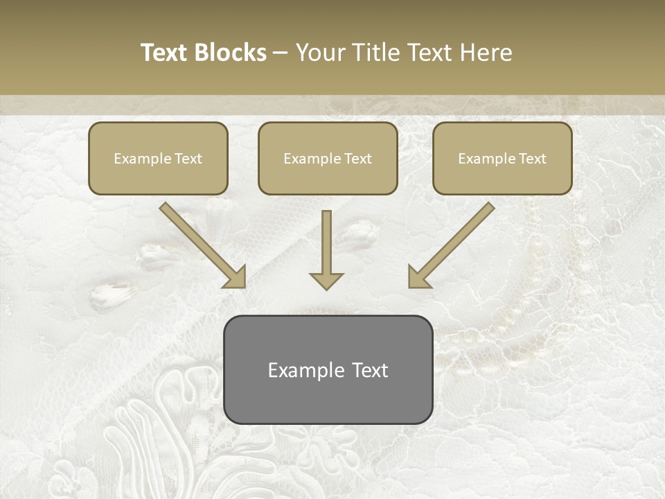 Abstract Cloth Caucasian PowerPoint Template