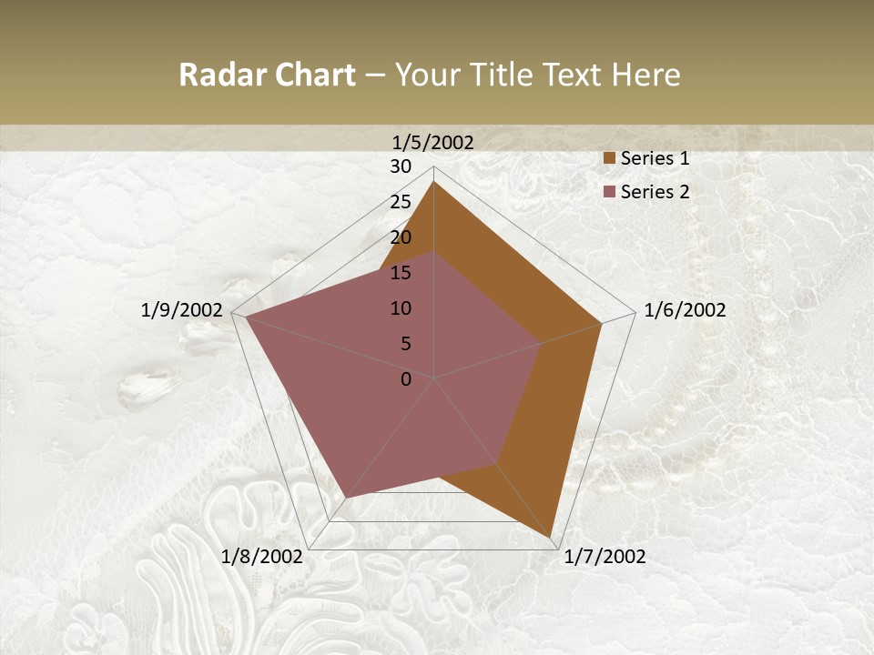 Abstract Cloth Caucasian PowerPoint Template