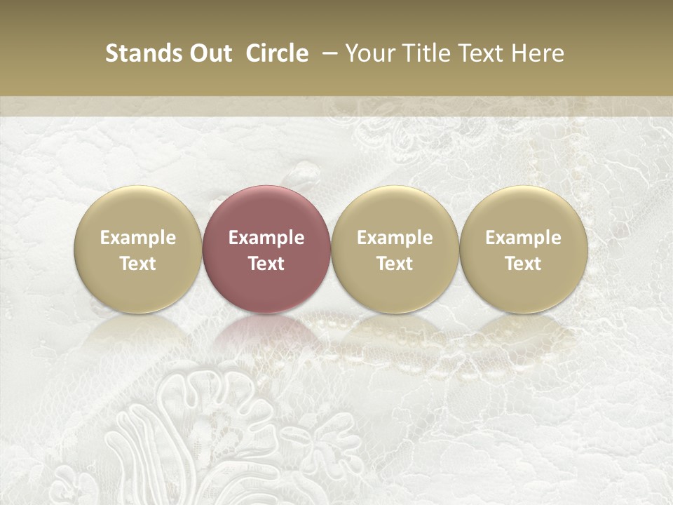 Abstract Cloth Caucasian PowerPoint Template