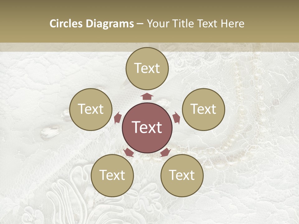 Abstract Cloth Caucasian PowerPoint Template