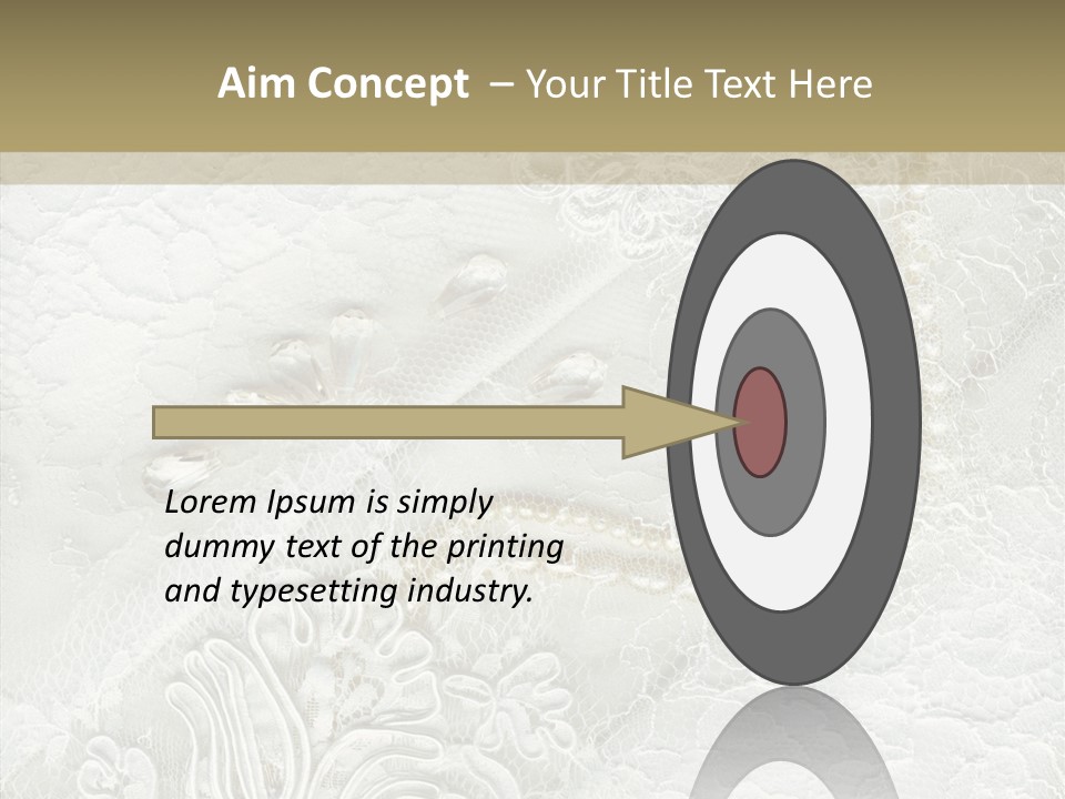 Abstract Cloth Caucasian PowerPoint Template