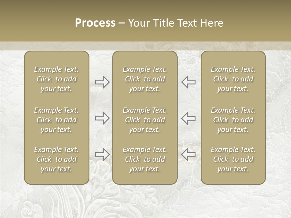 Abstract Cloth Caucasian PowerPoint Template