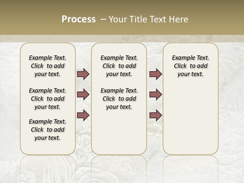 Abstract Cloth Caucasian PowerPoint Template