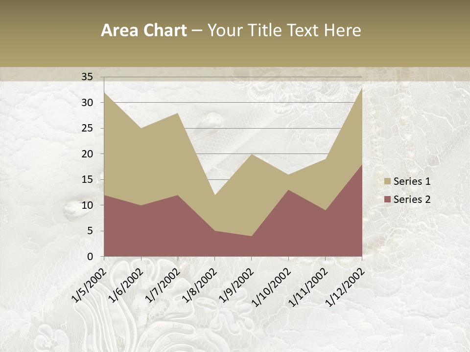 Abstract Cloth Caucasian PowerPoint Template