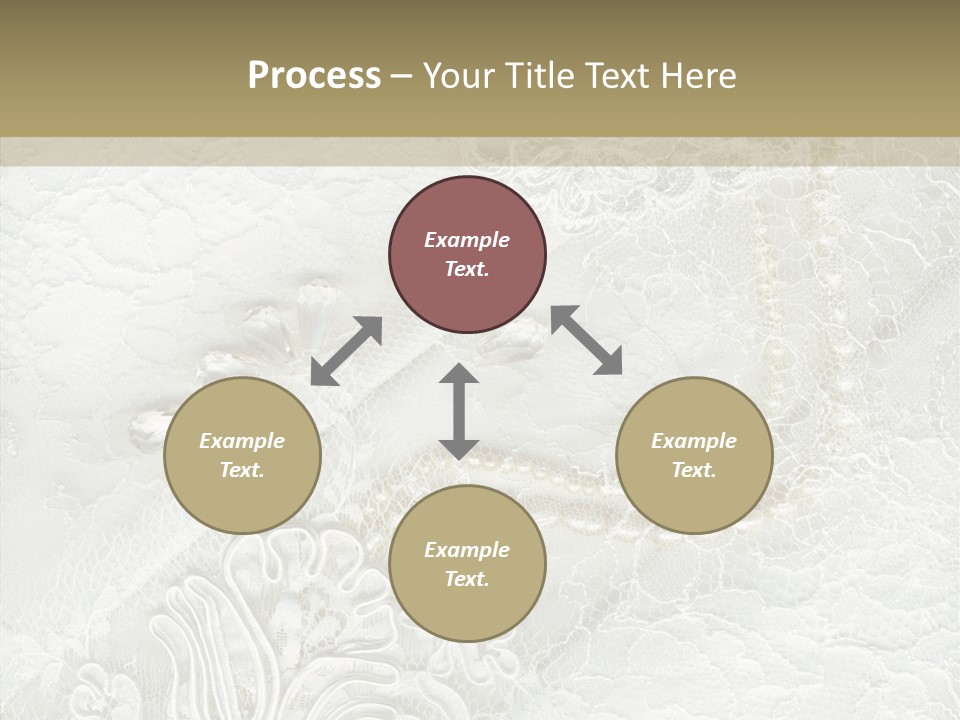 Abstract Cloth Caucasian PowerPoint Template