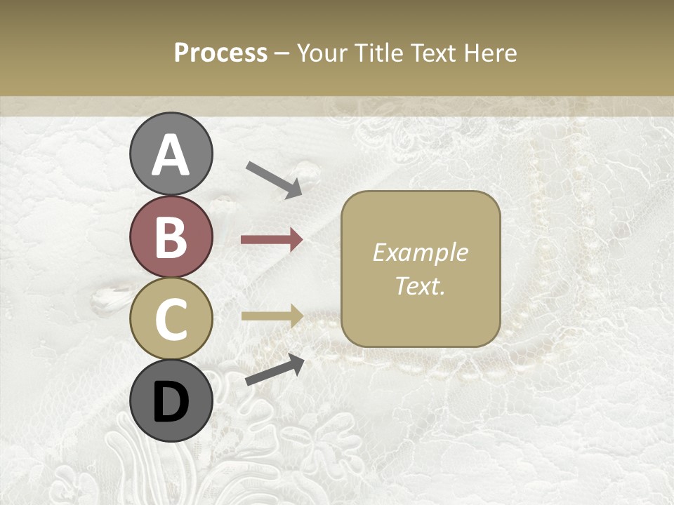 Abstract Cloth Caucasian PowerPoint Template