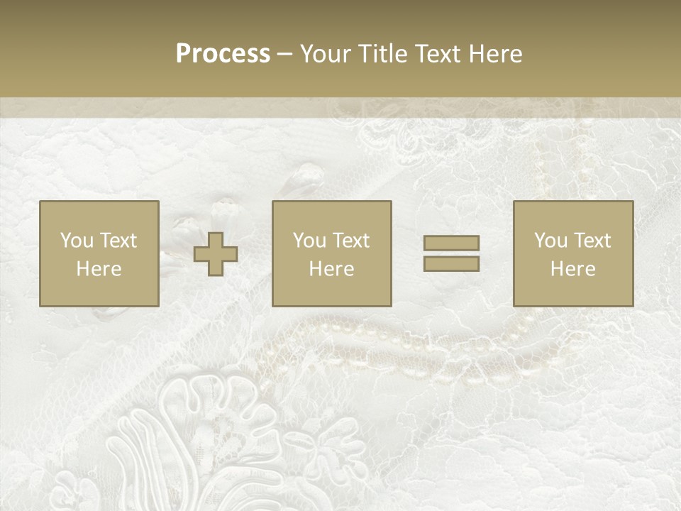 Abstract Cloth Caucasian PowerPoint Template