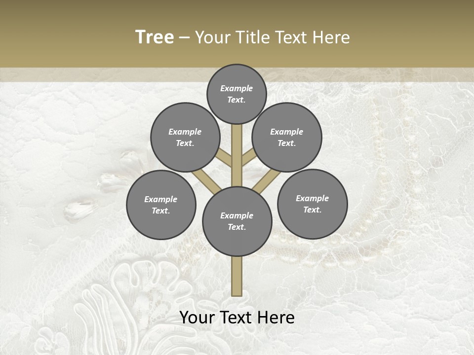 Abstract Cloth Caucasian PowerPoint Template