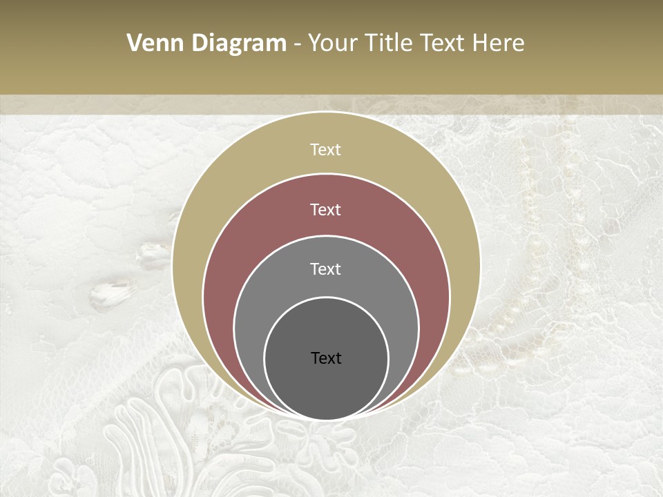 Abstract Cloth Caucasian PowerPoint Template
