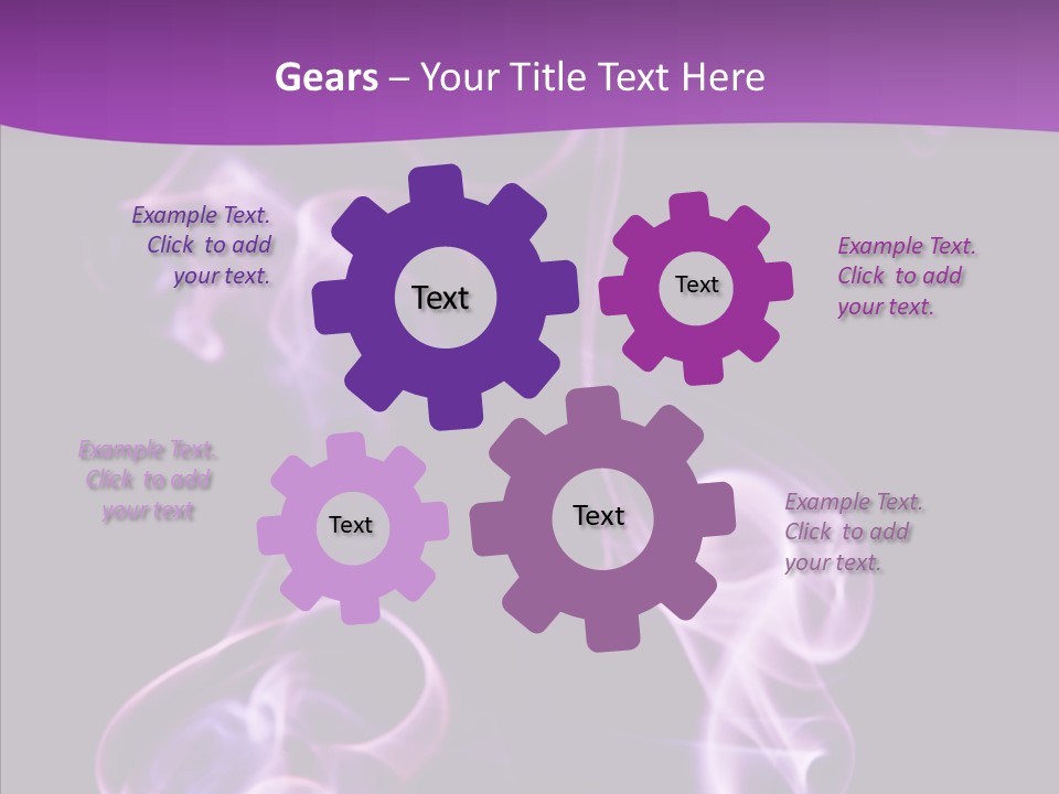 Abstract Light Curve PowerPoint Template