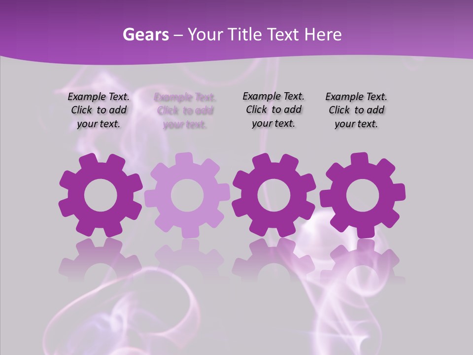 Abstract Light Curve PowerPoint Template