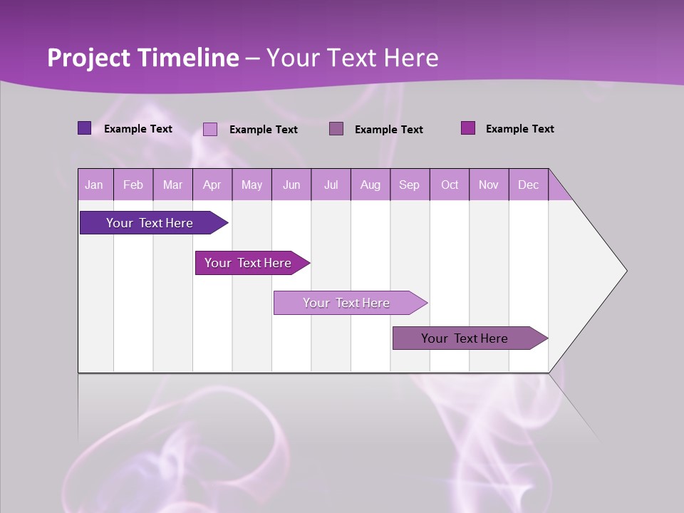 Abstract Light Curve PowerPoint Template
