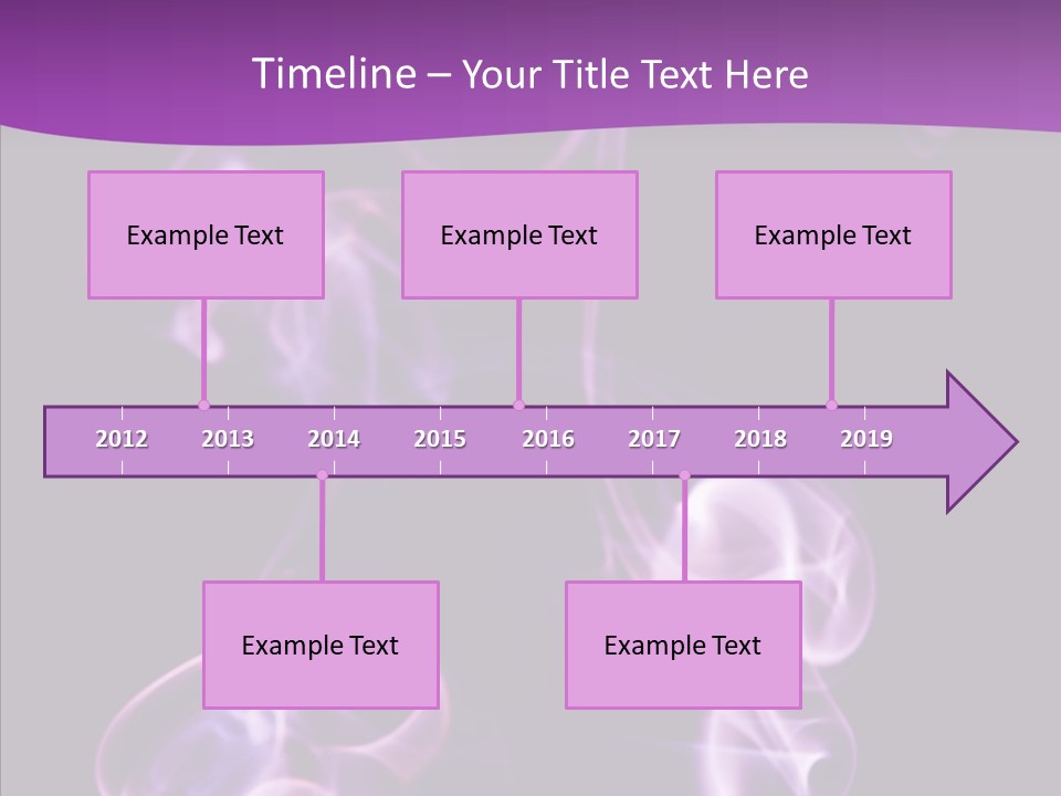 Abstract Light Curve PowerPoint Template