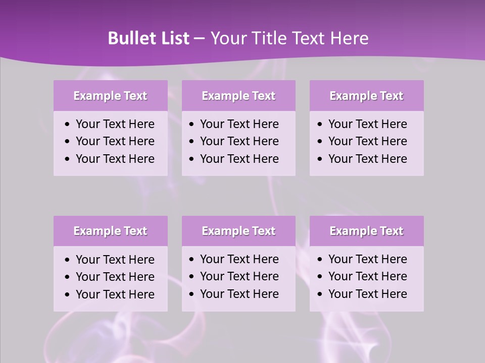 Abstract Light Curve PowerPoint Template