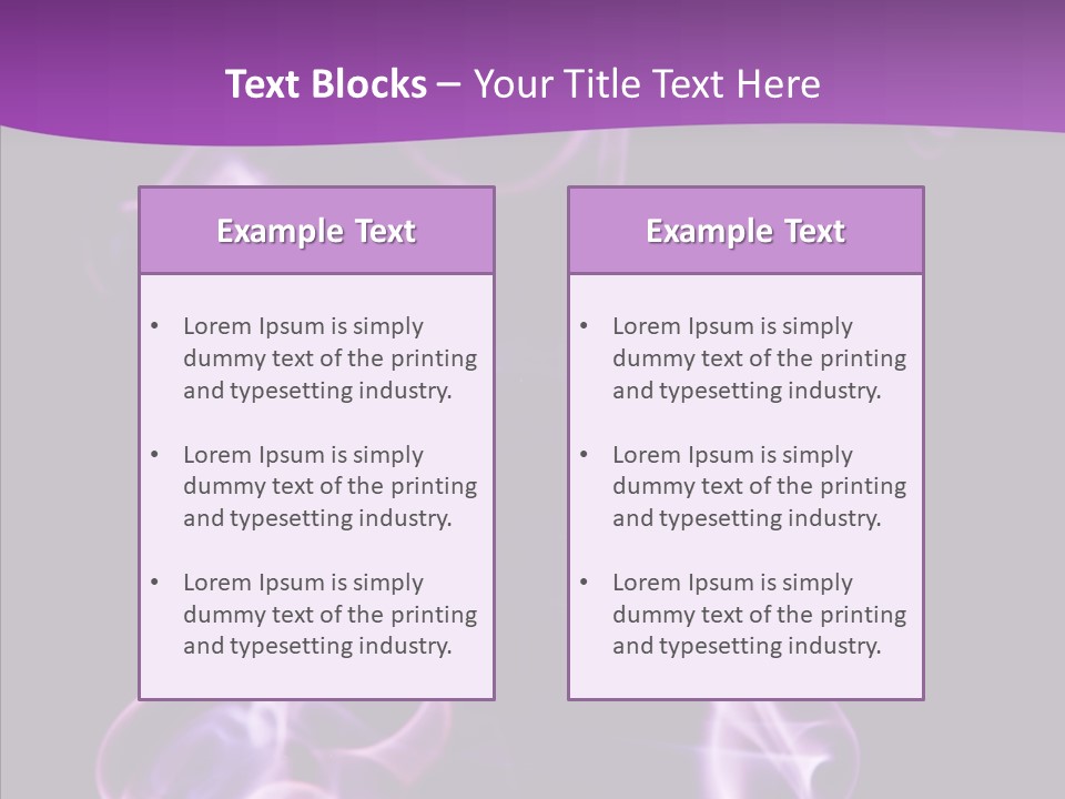 Abstract Light Curve PowerPoint Template
