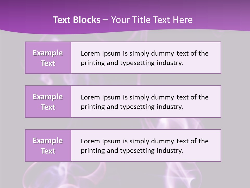 Abstract Light Curve PowerPoint Template