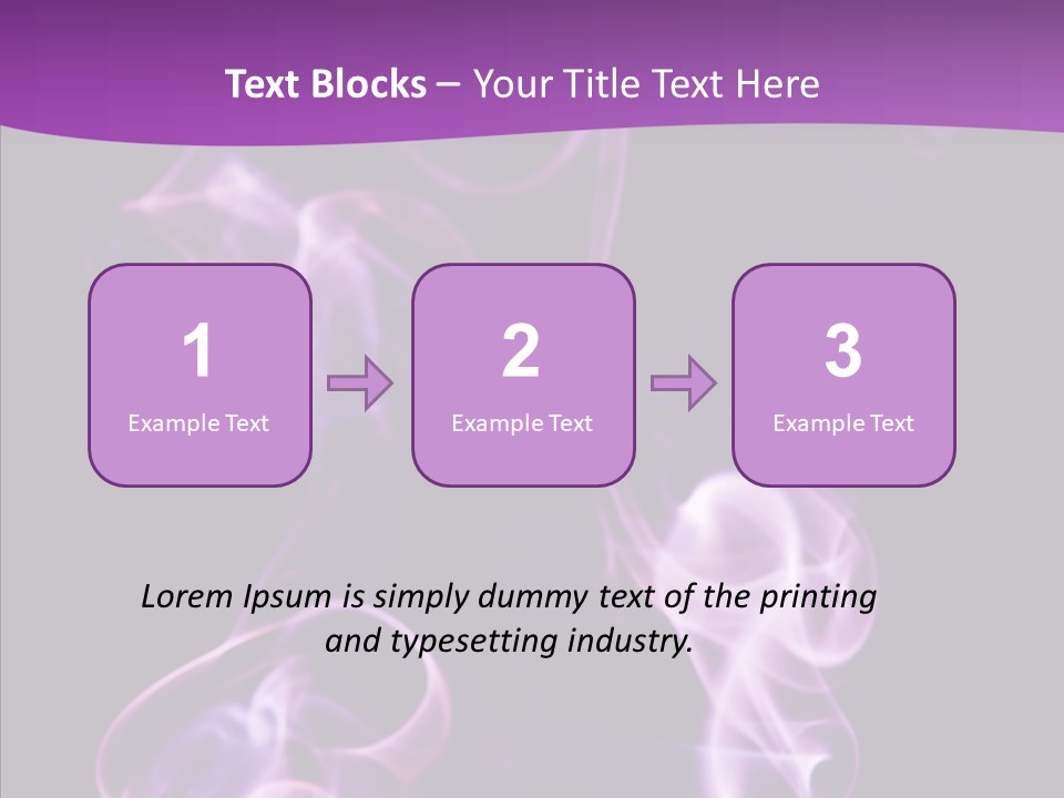 Abstract Light Curve PowerPoint Template