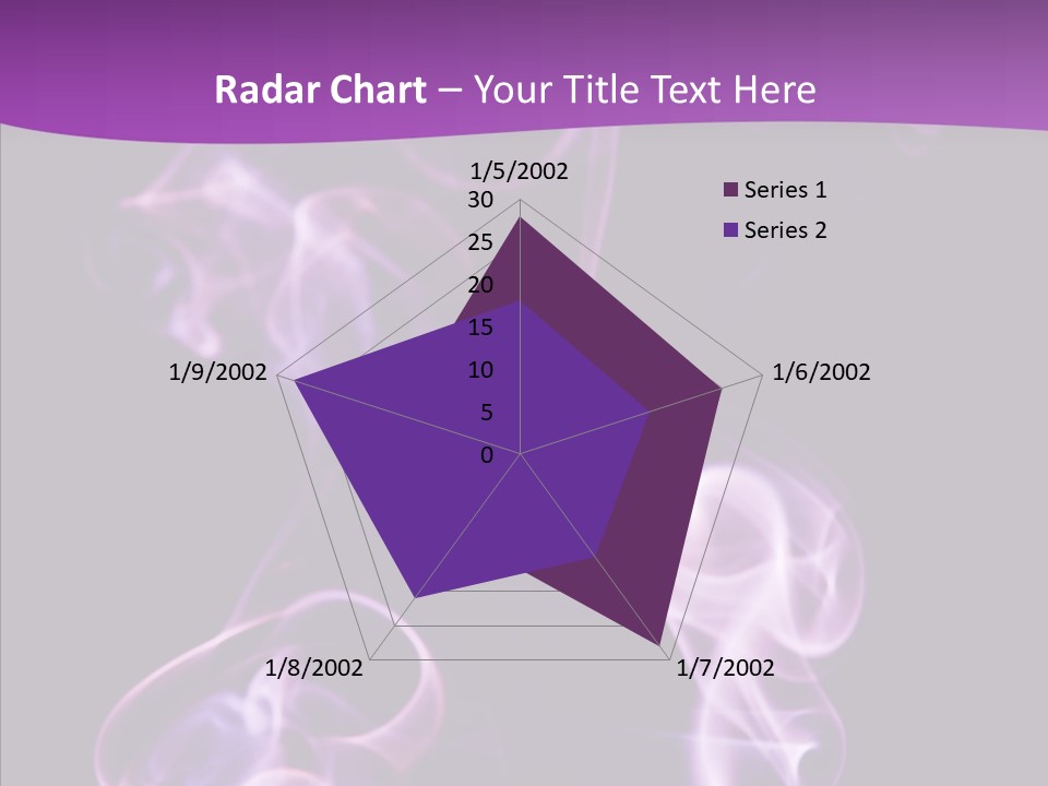 Abstract Light Curve PowerPoint Template
