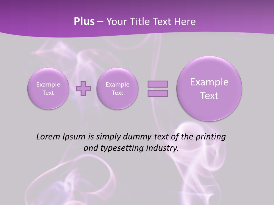 Abstract Light Curve PowerPoint Template