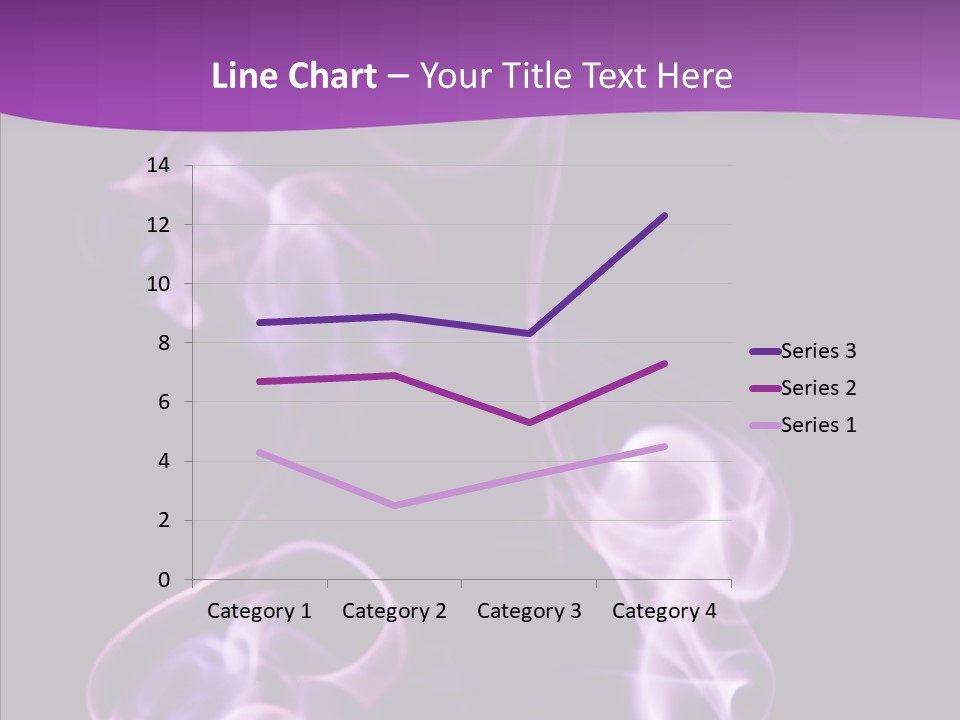 Abstract Light Curve PowerPoint Template