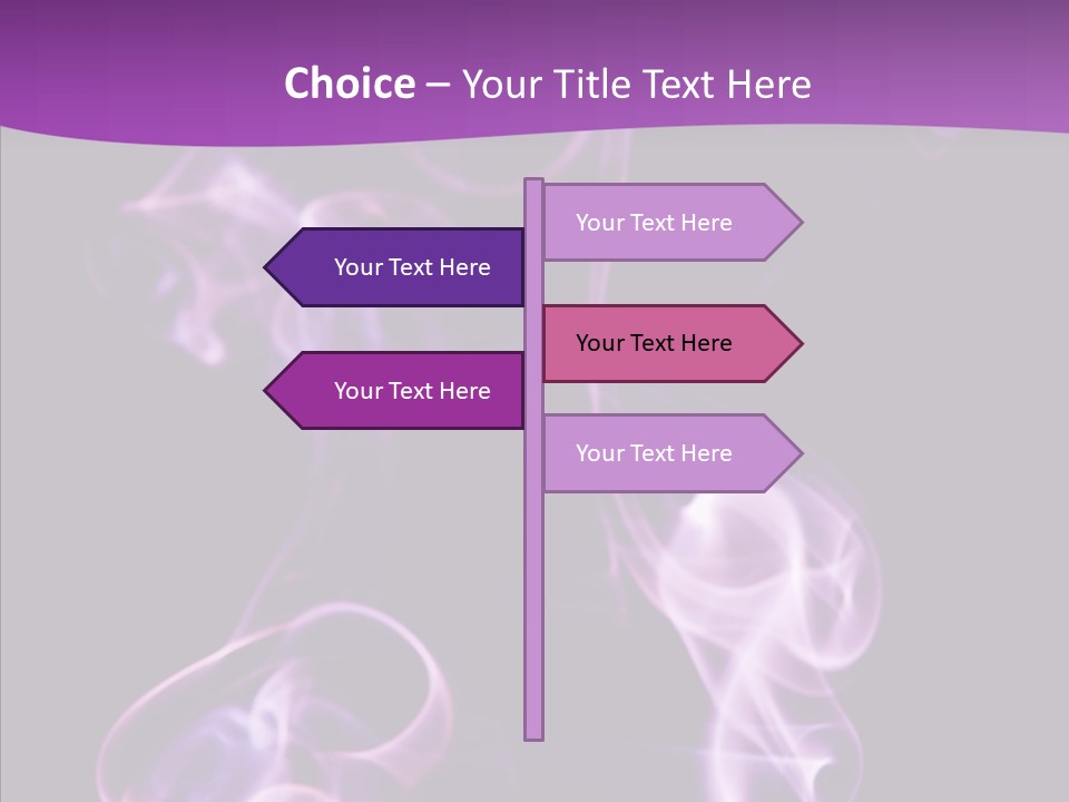 Abstract Light Curve PowerPoint Template