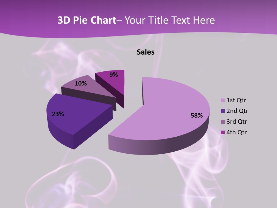 Abstract Light Curve PowerPoint Template