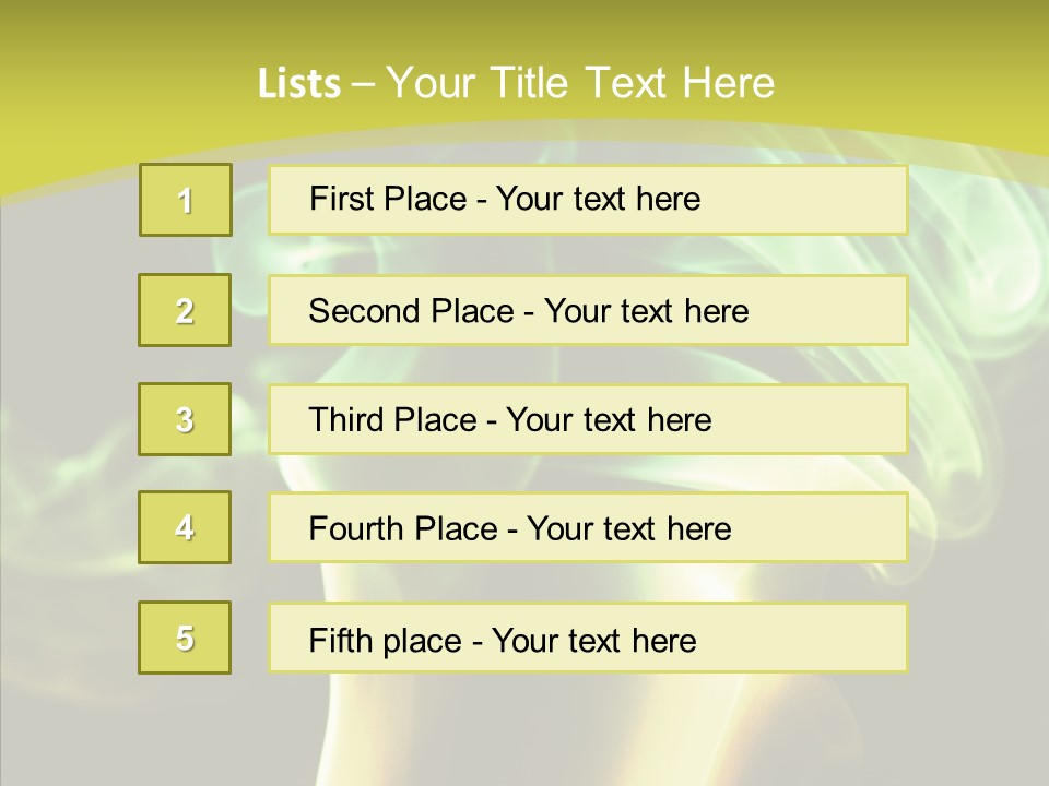 Inspiration Light Spurt PowerPoint Template