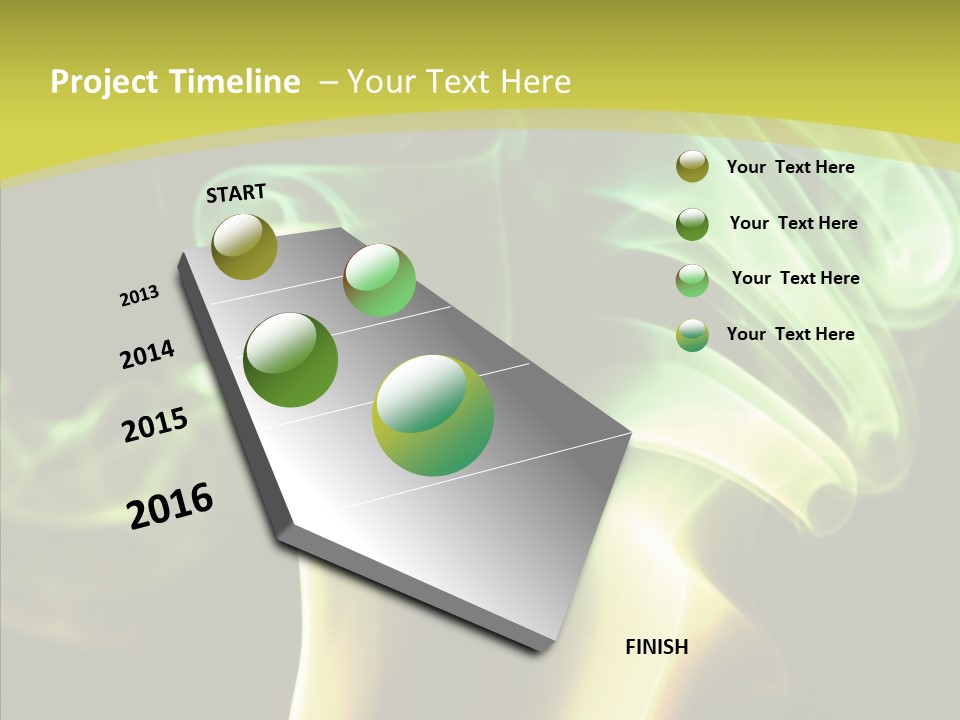 Inspiration Light Spurt PowerPoint Template