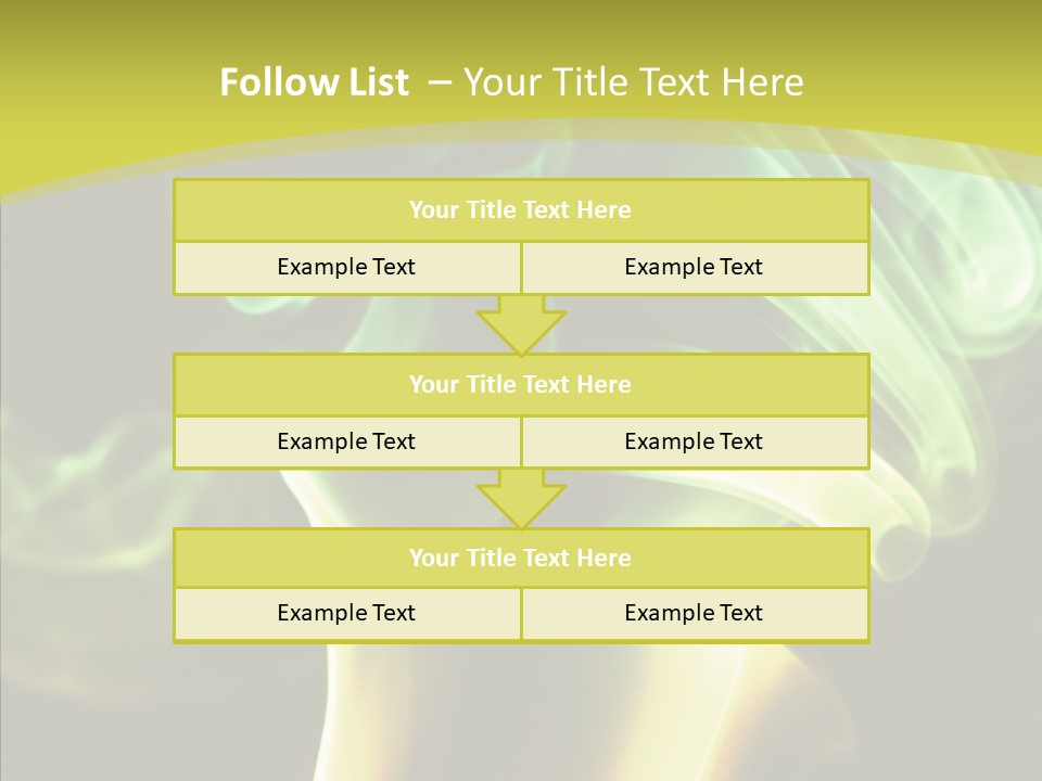 Inspiration Light Spurt PowerPoint Template